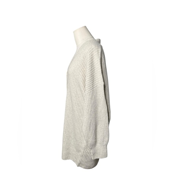 FRENCH CONNECTION | Oversized Babysoft Button Front Long Sleeve Sweater Dress - Picture 5 of 11